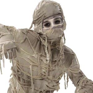 2 for $30! Spooktacular Creations Youth XL 12-14 Mummy Costume - Tan/Brown